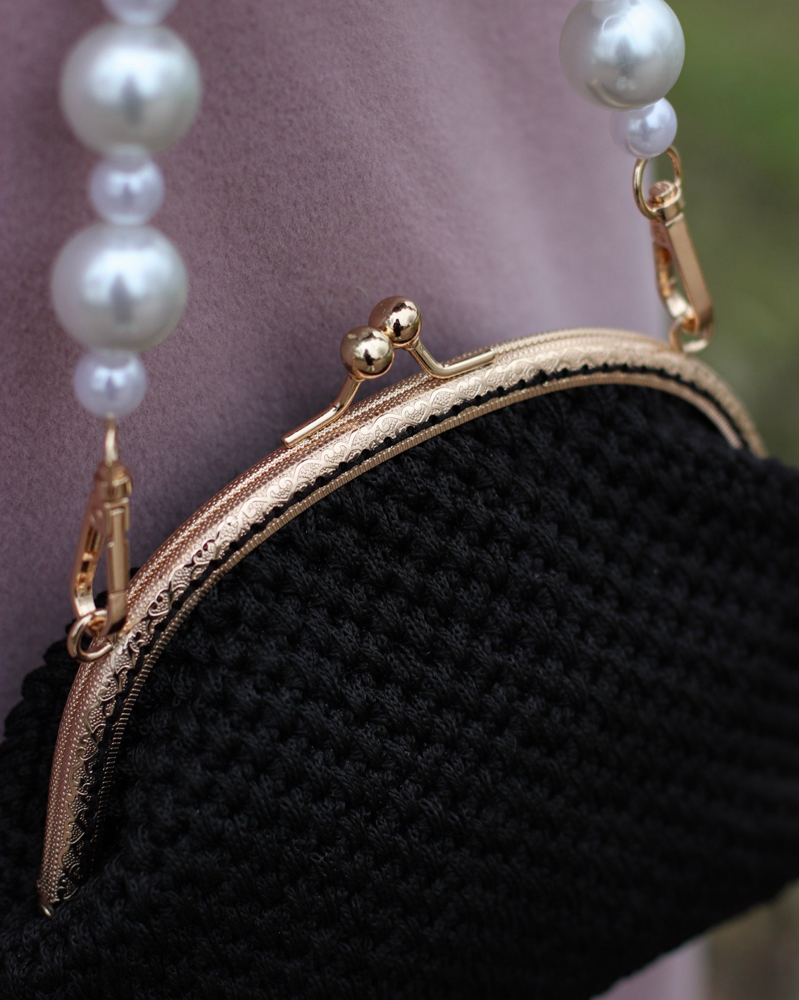 BORSETTA BORSA NERA elegante vintage per matrimonio in paglia/rafia BORSETTA BORSA NERA elegante vintage per matrimonio in paglia/rafia